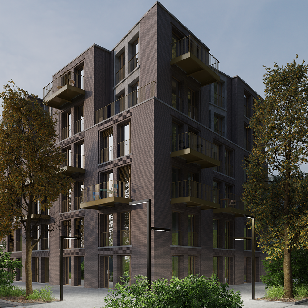 Brick buildings - Angle